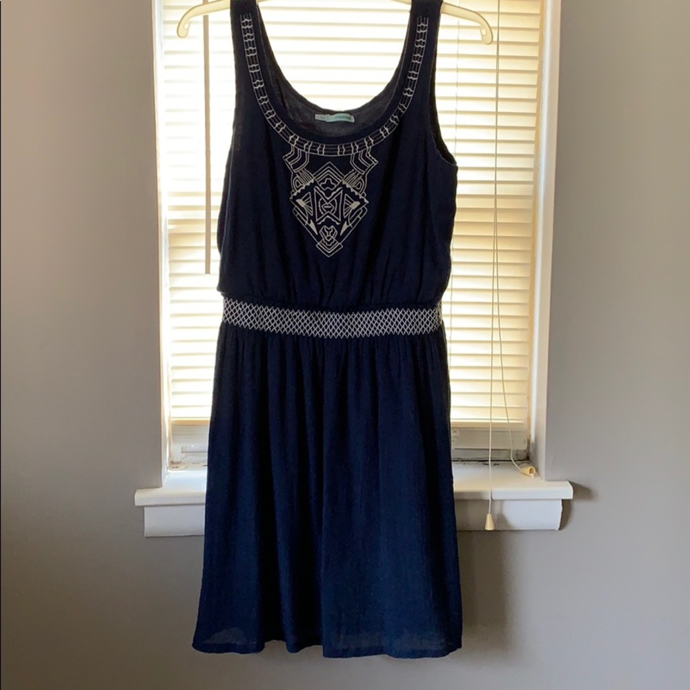 Navy blue dress